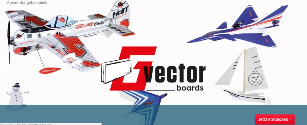 Graupner Vector Boards, genial für alle Bastler  - Graupner Vector Boards, genial für alle Bastler 