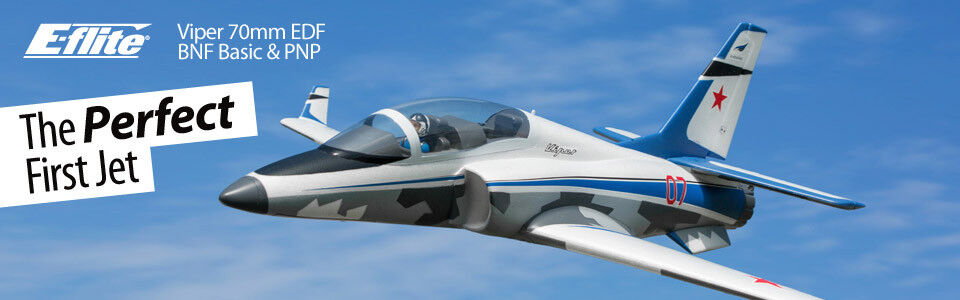 MEGA Neuheit von E-flite! Viper JET 70mm EDF mit AS3X / Safe System!  - MEGA Neuheit von E-flite! Viper JET 70mm EDF mit Safe System! 