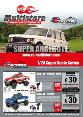Carisma RC Crawler Cupon Aktion! Jetzt bis zu 100€ sparen!  - Carisma RC Crawler Cupon Aktion! Jetzt bis zu 100€ sparen! 