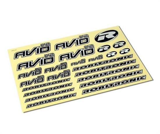 Robitronic Avid v2 Aufklebersatz / RA1920