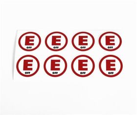 Robitronic Aufkleber Engine Off / R20010