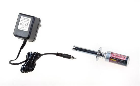 Robitronic Glühkerzenstarter 2000 mAh mit Ladegerät / RB1018