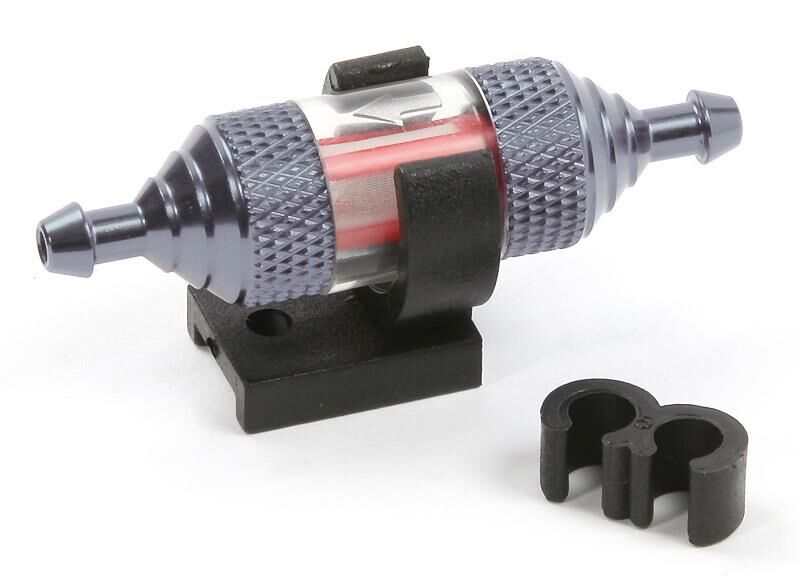 Robitronic Treibstoffilter Transparent Grau / R07122G