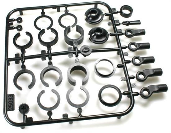 Robitronic Stoßdämpfer Plastikteile & Kugelpfannen Mantis / R25033