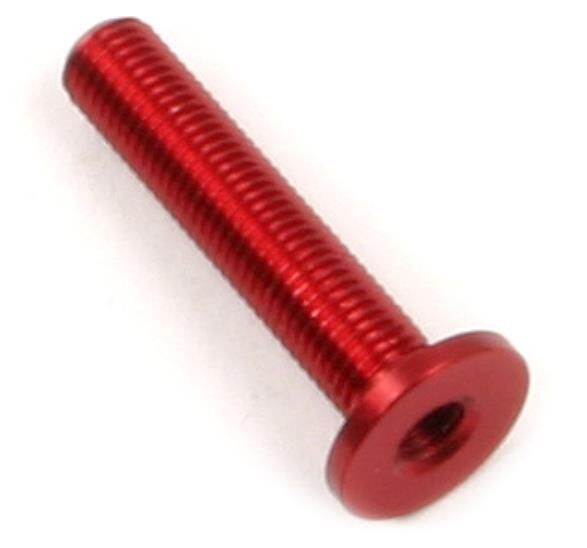 Robitronic Steher für Reibscheiben rot eloxiert / RA2009