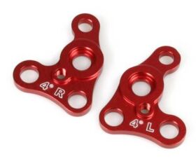 Robitronic Unterere Aufhängungsarme-Set Alu 4° /...