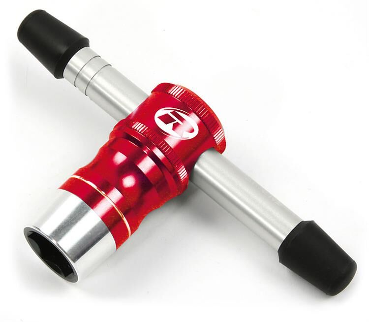 Robitronic Stecknußschlüssel Aluminium 17mm Rot / R06200R