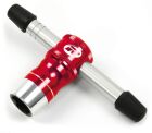 Robitronic Stecknußschlüssel Aluminium 17mm Rot / R06200R