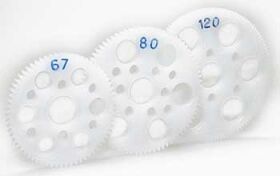 Robitronic Hauptzahnrad gefräst 64dp 110Z / RW64S110