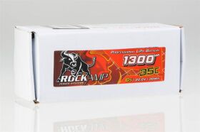 Rockamp 1300mAh 6S 35C (33x35x109) für Align / RK1300A6S35