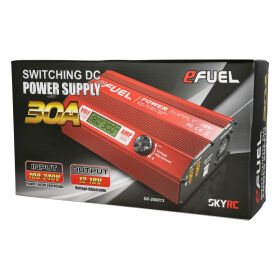 SkyRC Netzteil eFuel 30A 12-18 Volt Netzteil mit LCD Anzeige  / SK200013