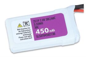 SLS Lipo Akku XTRON 450mAh 2S1P 7,4V 30C/60C / SLSXT04502130