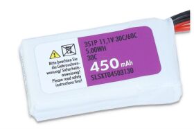 SLS Lipo Akku XTRON 450mAh 3S1P 11,1V 30C/60C /...
