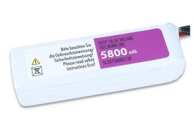 SLS Lipo Akku XTRON 5800mAh 5S1P 18,5V 30C/60C /...