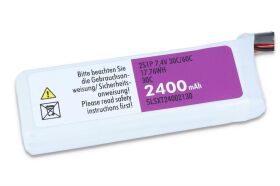 SLS Lipo Akku XTRON 2400mAh 2S1P 7,4V 30C/60C /...