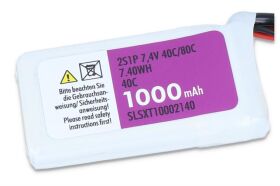 SLS Lipo Akku XTRON 1000mAh 2S1P 7,4V 40C/80C /...