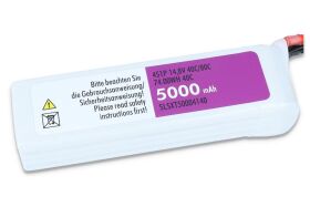 SLS Lipo Akku XTRON 5000mAh 4S1P 14,8V 40C/80C /...