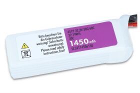 SLS Lipo Akku XTRON 1450mAh 6S1P 22,2V 30C/60C /...