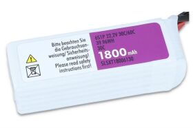 SLS Lipo Akku XTRON 1800mAh 6S1P 22,2V 30C/60C /...