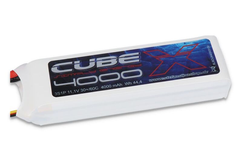 SLS Lipo Akku X-CUBE 4000mAh 3S1P 11,1V 30C/60C / SLSCUX40003130