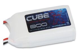 SLS Lipo Akku X-CUBE 800mAh 2S1P 7,4V 40C/80C /...