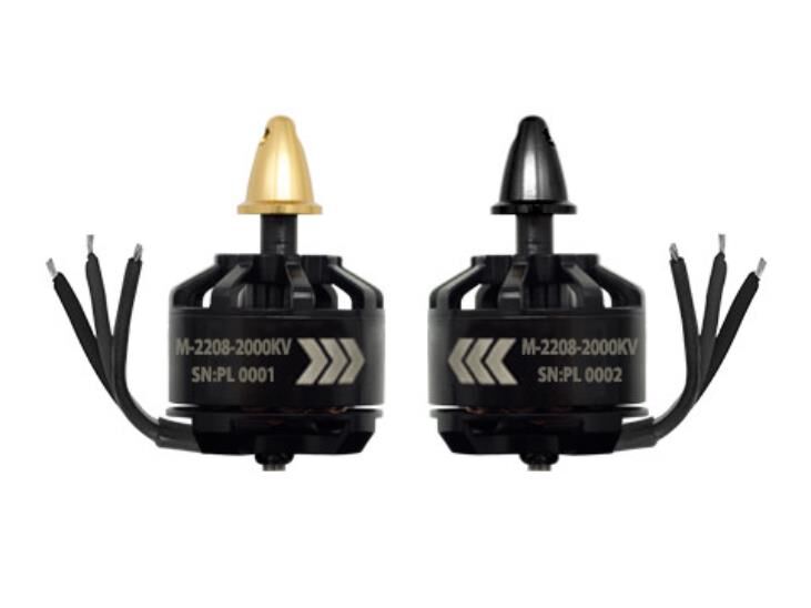 Scorpion Brushless Motor M-2208-2000KV Stealth Edition (2 Stk) L+R drehend / SP-M2208-2000
