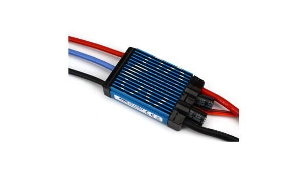 E-flite Ersatzteil 80A Pro Switch-Mode BEC Brushless-Regler m. EC5-Stecker / EFLA1080B