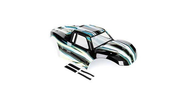 LOSI Ersatzteil Body, Painted, Black MTXL / LOS250013