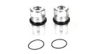 LOSI Ersatzteil Fr/Rr Shock Body, Cap, AL, (2) MTXL / LOS253019