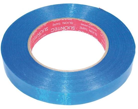 Much More Farb Gewebe Band (Blau) 50m x 17mm / CS-TB