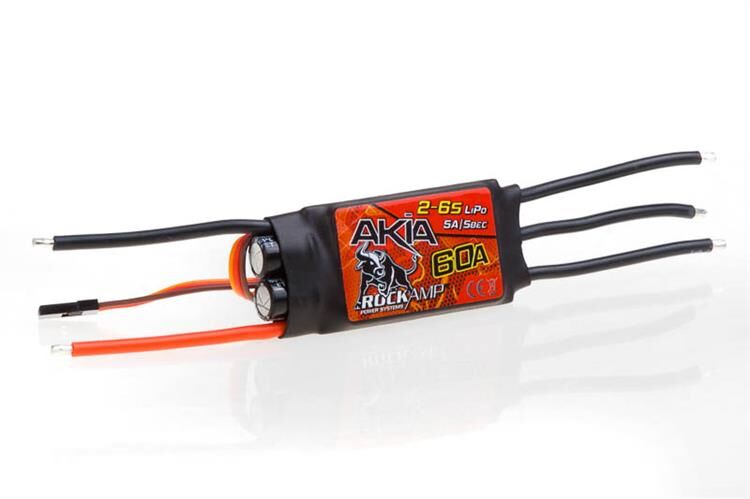 Rockamp Rockamp Akia 60A / 2-6S Lipo / 5A SBEC / RA40054