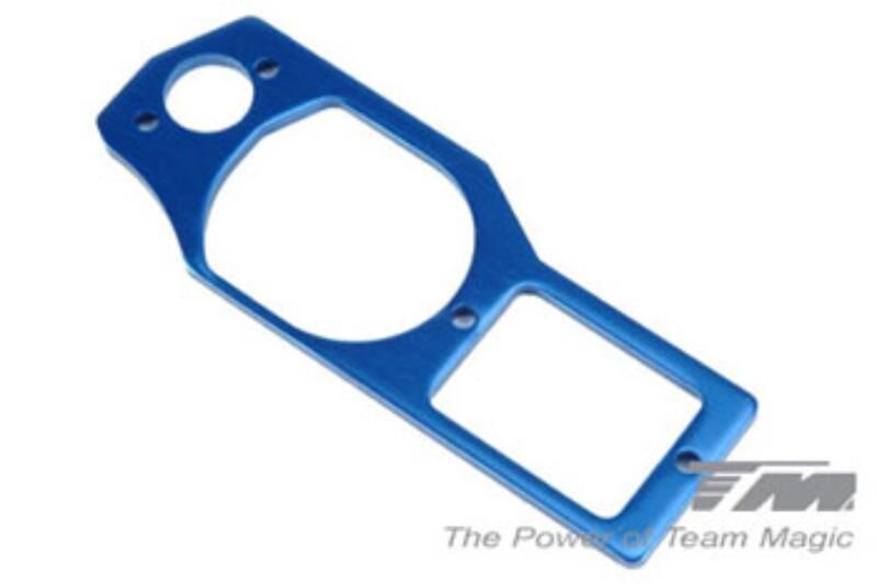 Team Magic G4 S-Class Blau Alum. Side Plate (pair) / TM502254