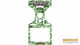 Multiplex / Hitec RC Dekorbogen COCKPIT SX 7/9 grün!...
