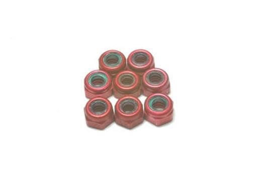 CRC 2-56 Mini Stoppmuttern rot (8) / CRC1472