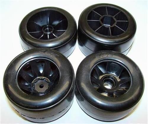 CRC RT1 Reifen vo+hi mit Einlage montiert auf F1-Felge / CRC2320