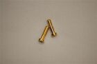 H-SPEED 4mm Goldkontaktstecker 18mm lp (2Stk) / HSPP001
