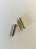 H-SPEED 5mm Goldkontaktstecker 18mm (2Stk) / HSPP005