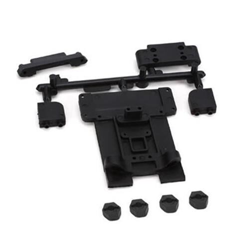 ECX Ersatzteil Electrixs Federungseinheit hinten Glattbahn / ECX1092