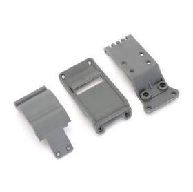 ECX Ersatzteil Ruckus Skid Plate Set / ECX2007