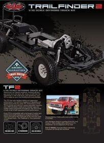 RC4WD Crawler Trail Finder 2 Truck Kit / RC4ZK0054