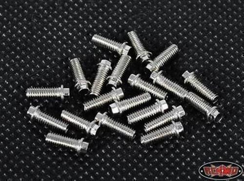 RC4WD Miniature Scale Hex Bolts (M3x8mm) (Silver) / RC4ZS0695