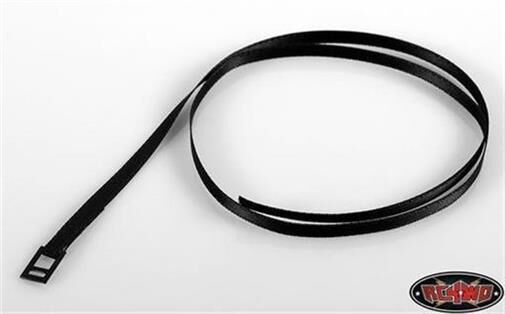 RC4WD Black Tie Down Strap with Metal Latch / RC4ZS0925