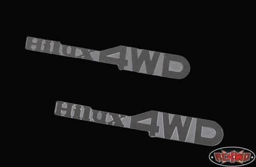 RC4WD 1/10 Hilux 4WD Emblem Set for Mojave and Hilux Body / RC4ZS0930