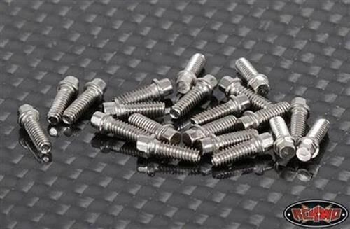 RC4WD Miniature Scale Hex Bolts (M2 x 6mm) (Silver) / RC4ZS1196