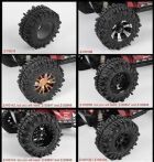RC4WD Mud Slingers Monster Size 40 Series 3.8 Tires / RC4ZT0016
