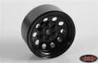 RC4WD Pro10 1.9 Steel Stamped Beadlock Wheel (Black) 4St/ RC4ZW0074