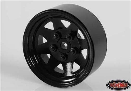 RC4WD 5 Lug Wagon 1.9 Steel Stamped Beadlock Wheels (Black) (4) / RC4ZW0129
