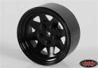 RC4WD 5 Lug Wagon 1.9 Steel Stamped Beadlock Wheels (Black) (4) / RC4ZW0129