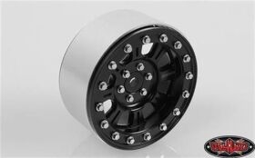 RC4WD Raceline Monster 2.2 Beadlock Wheels (Black/Silver)...