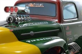 RPM Motorblock-Attrappe schwarz / RPM73412